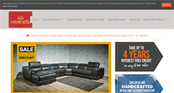 Desktop Screenshot of instylesofas.com